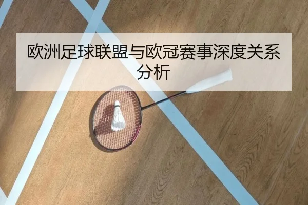 欧洲足球联盟与欧冠赛事深度关系分析